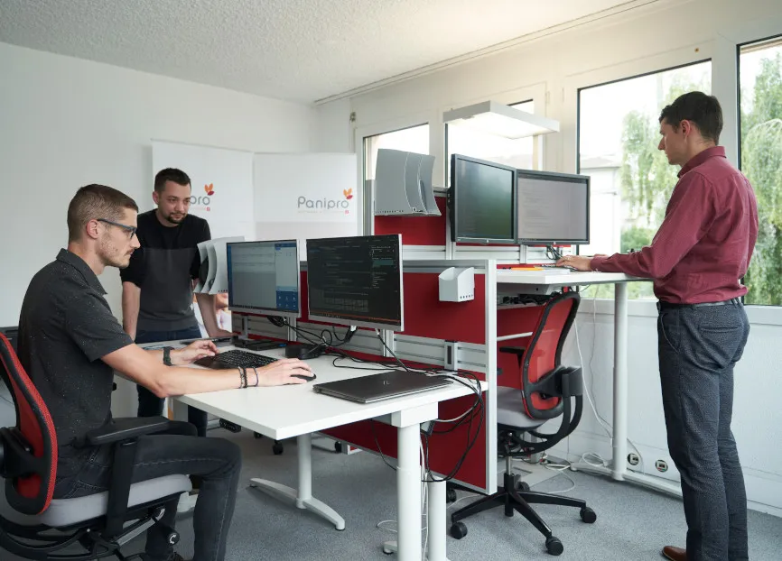 The premises and the Panipro team